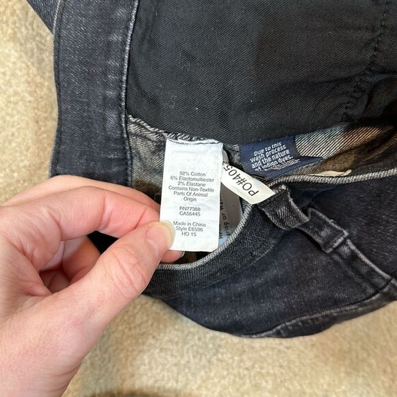 Madewell Dark Grey 10” High Riser Skinny Skinny Women Jeans Denim Size 26 - Picture 6 of 8